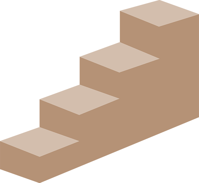 Portaat ylös beige Portaat ylös beige